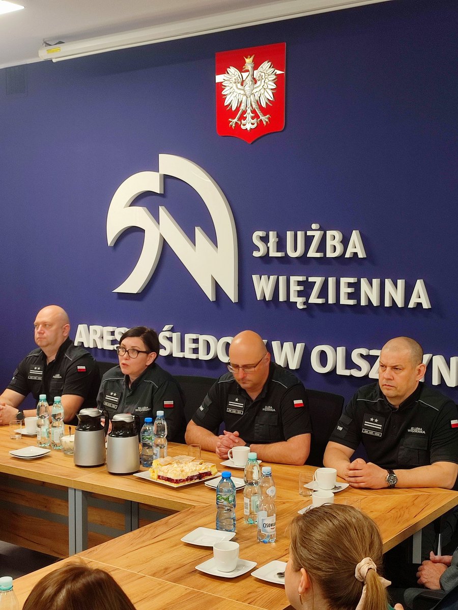 ASOlsztyn's tweet photo. Odprawa roczna w Areszcie Śledczym w Olsztynie. https://t.co/Dk7zeDxmUw