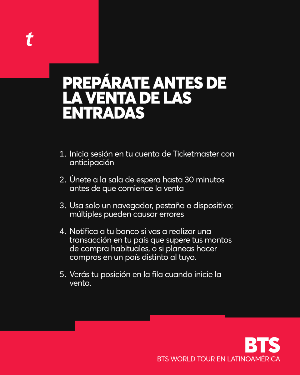 Ticketmaster Chile tweet media