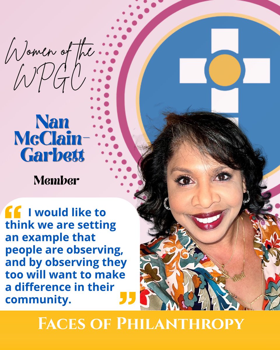 Faces of Philanthropy Friday: Meet Nan McClain-Garbett

A member of the WPGC, Nan brings a heart for service shaped by faith and family. Inspired by her father’s “others oriented” mindset, she hopes to inspire others to give and serve.

Learn more: cfocf.org/facesofphilant…