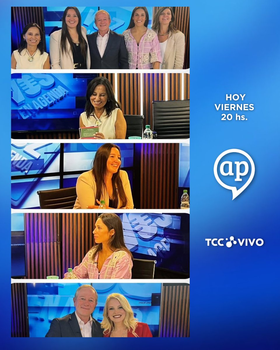 AsunPublicosTV's tweet image. Hoy viernes 20 hs.  #ConVosenagenda @dcastro65 en #AP @TCCoficial #TCCVivo @PauladeArmasOK  @rosinadearmas  Carolina Martínez y Yianina Bugani