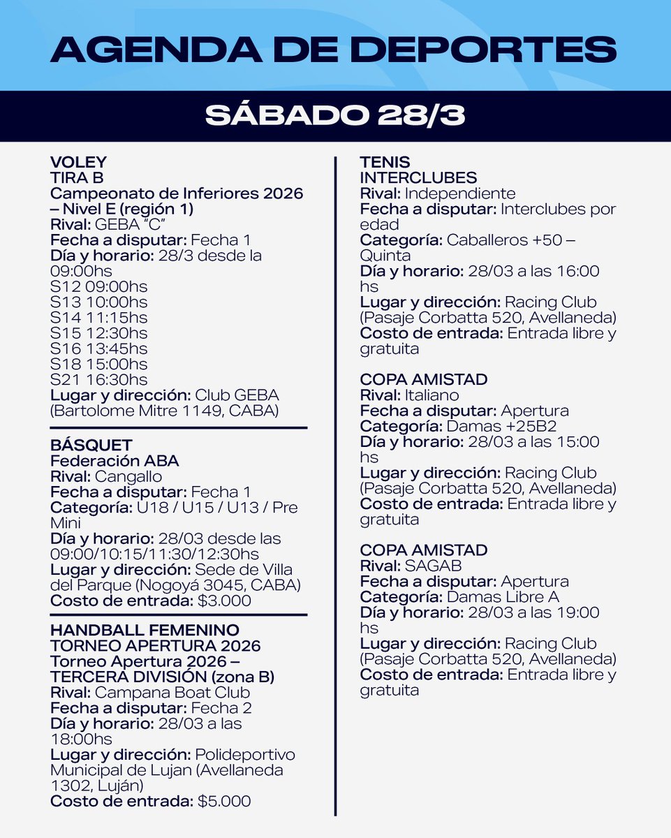 Deportes Racing tweet media