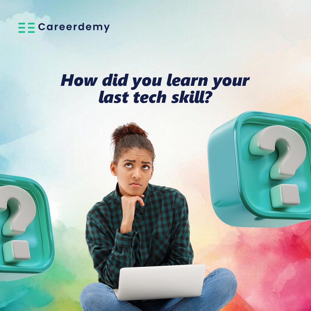 careerdemy1's tweet image. Everyone learns differently.

Was it through:
🎥 Online tutorials
📚 Courses
👨‍💻 Practice projects
🤝 Mentorship

Tell us your learning style in the comment section.

#LearningStyles #Mentorship #SkillDevelopment #StudyTips