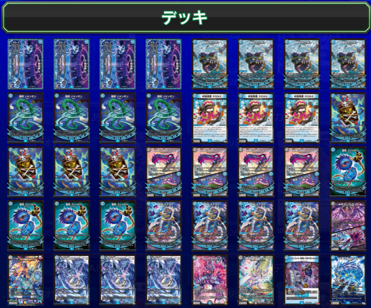 デュエチューブリーグ2025後期 第6節 金兎が使用したデッキはこちら