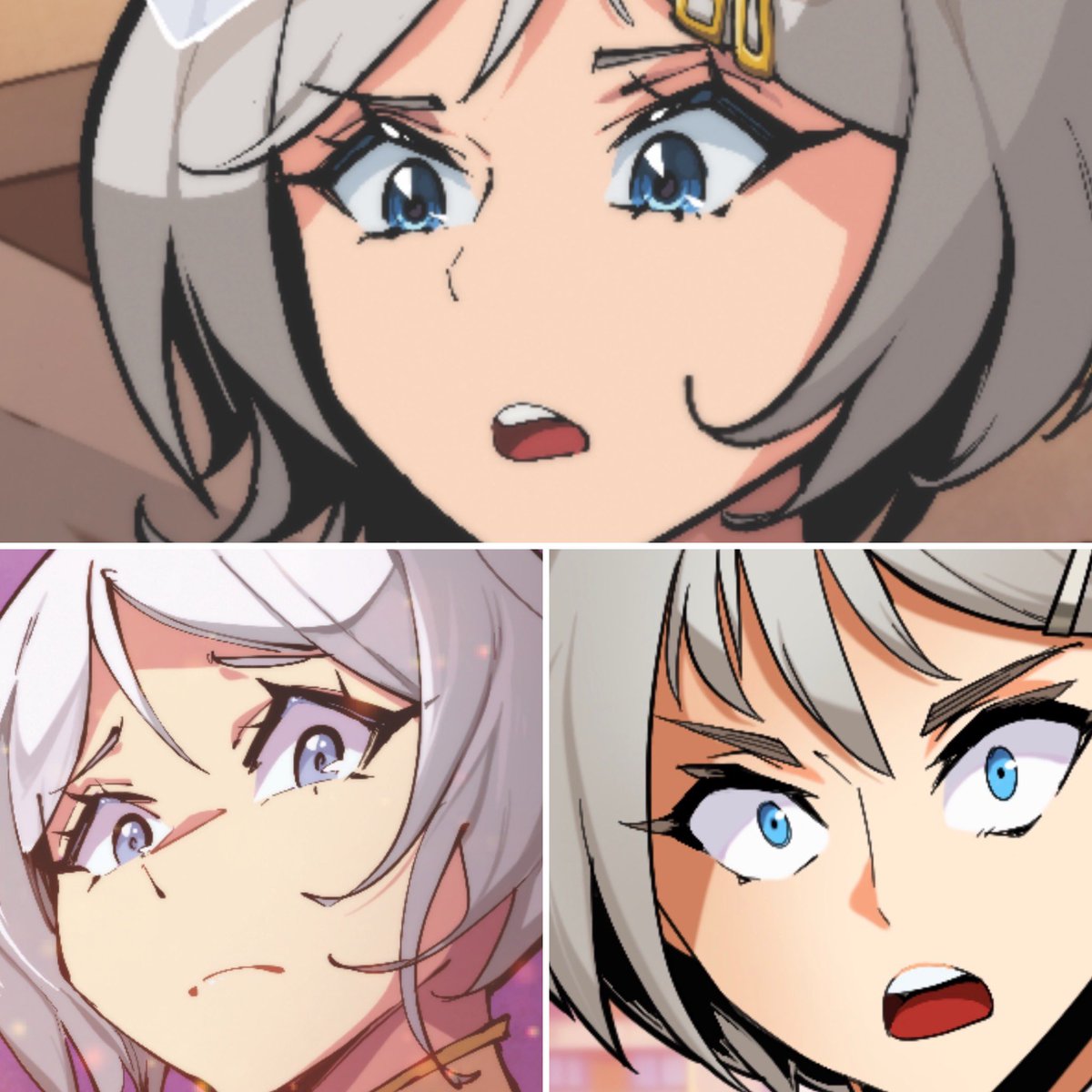 kamenamerica's tweet photo. Some visual storytelling:

When we first meet Nano, she has sanpaku eyes. However, in the final panels of Volume 8, the pupils start getting bigger.

By Volume 9, they are at a “normal” size. But in Volume 12, they split the difference as she vacillates between good &amp; evil. https://t.co/vtQQ0D9fmZ