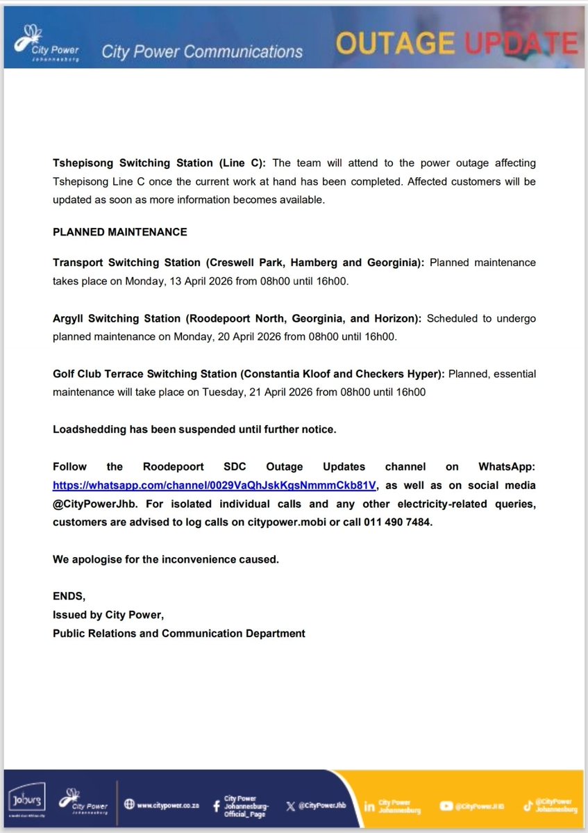 @CityPowerJhb tweet media