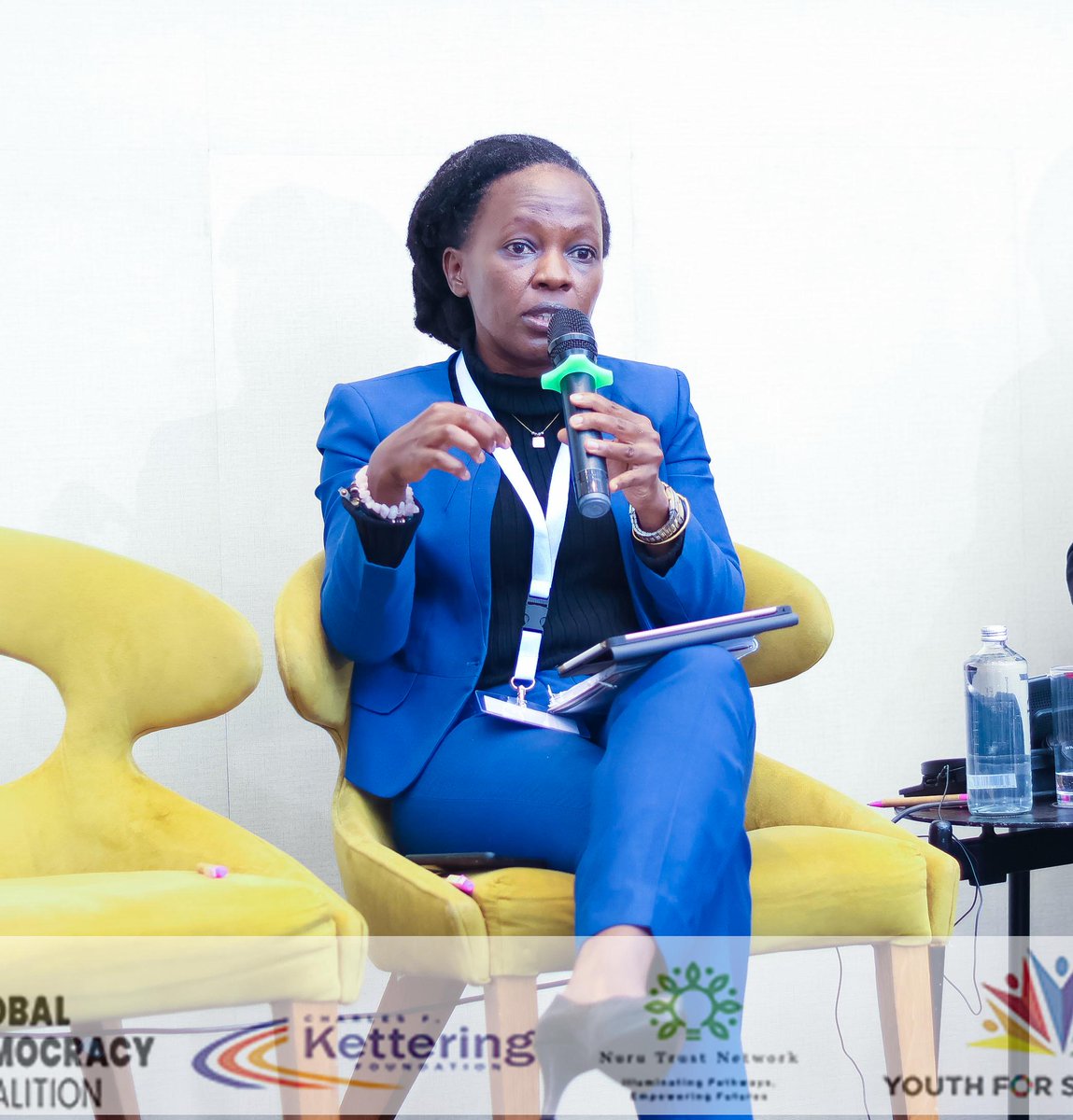 NuruTrustKenya's tweet photo. Global Panel: Africa’s democracy is being tested—and youth are at the center.

They’re not rejecting democracy
They’re rejecting systems that don’t work.

We don’t need strong men.
We need strong systems

Watch the replay: https://t.co/XcMatxmshd

#GDCForum2026
#ThankYouDemocracy https://t.co/WMNAfLIGCv
