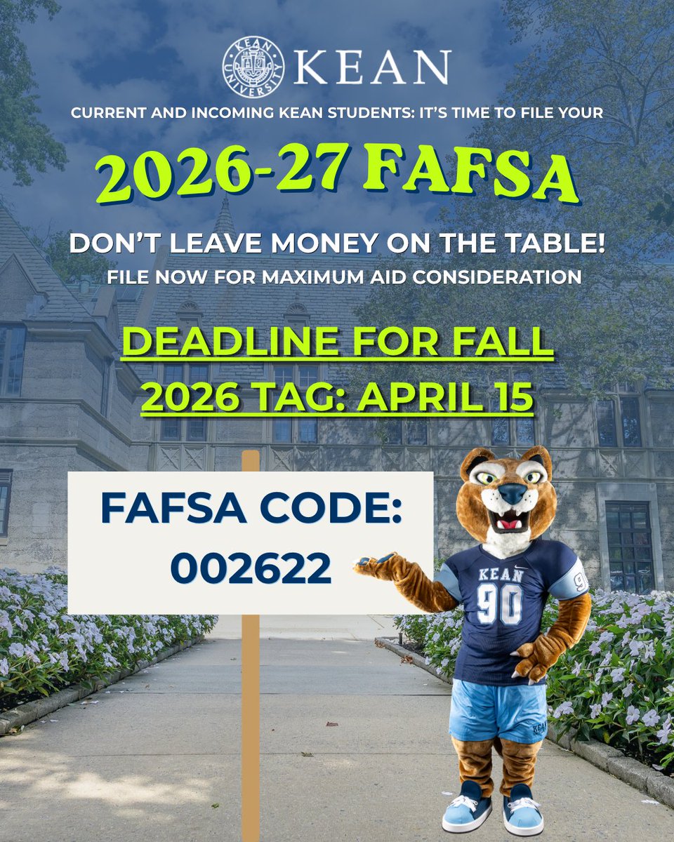 Kean University tweet media