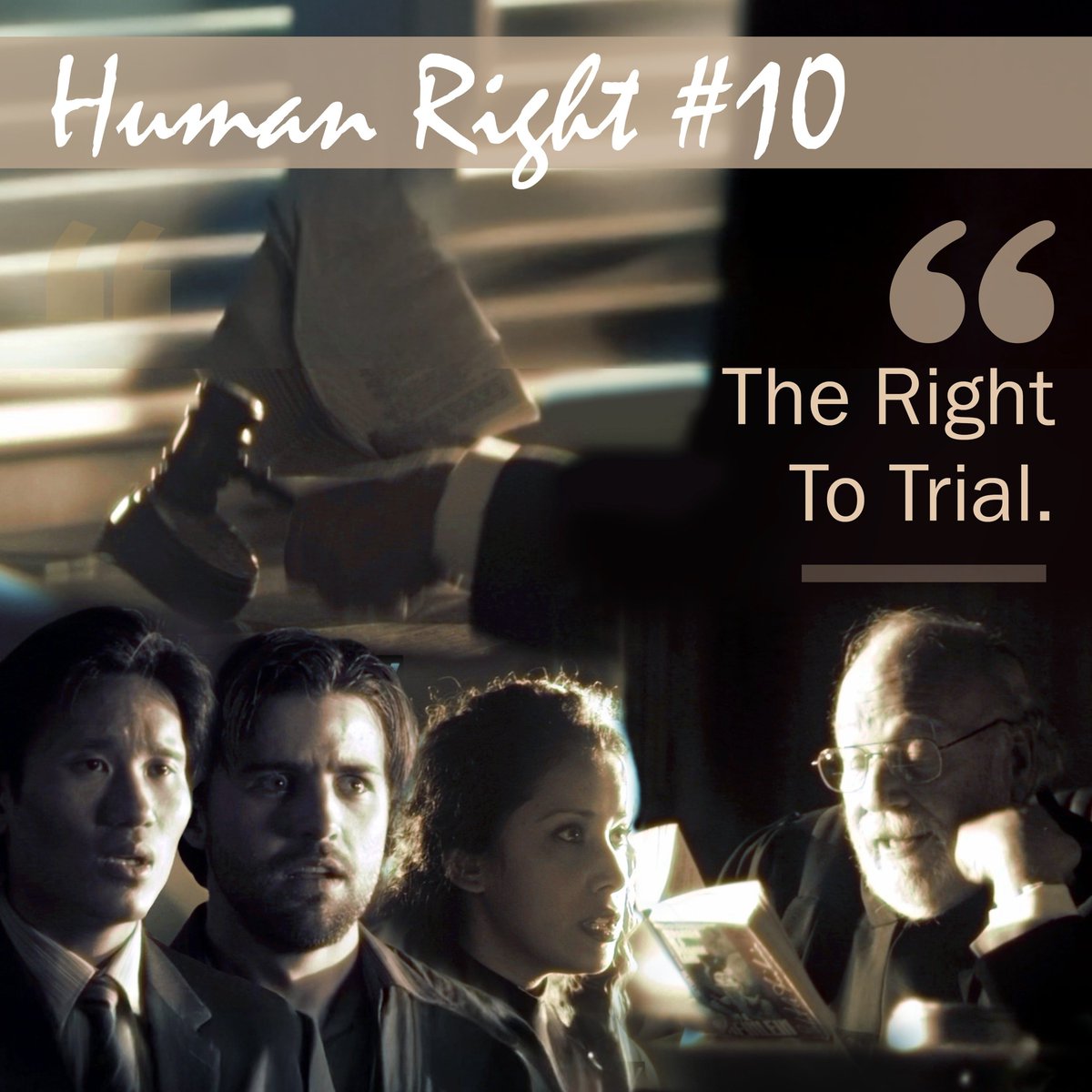 HumanRightsFL_'s tweet photo. “Everyone is entitled in full equality to a fair and public hearing by an independent and impartial tribunal, in the determination of his rights and obligations and of any criminal charge against him.”
Every person deserve the right to trial.
 #HumanRights #FairTrial #EqualRights https://t.co/yjbtRbFDOr