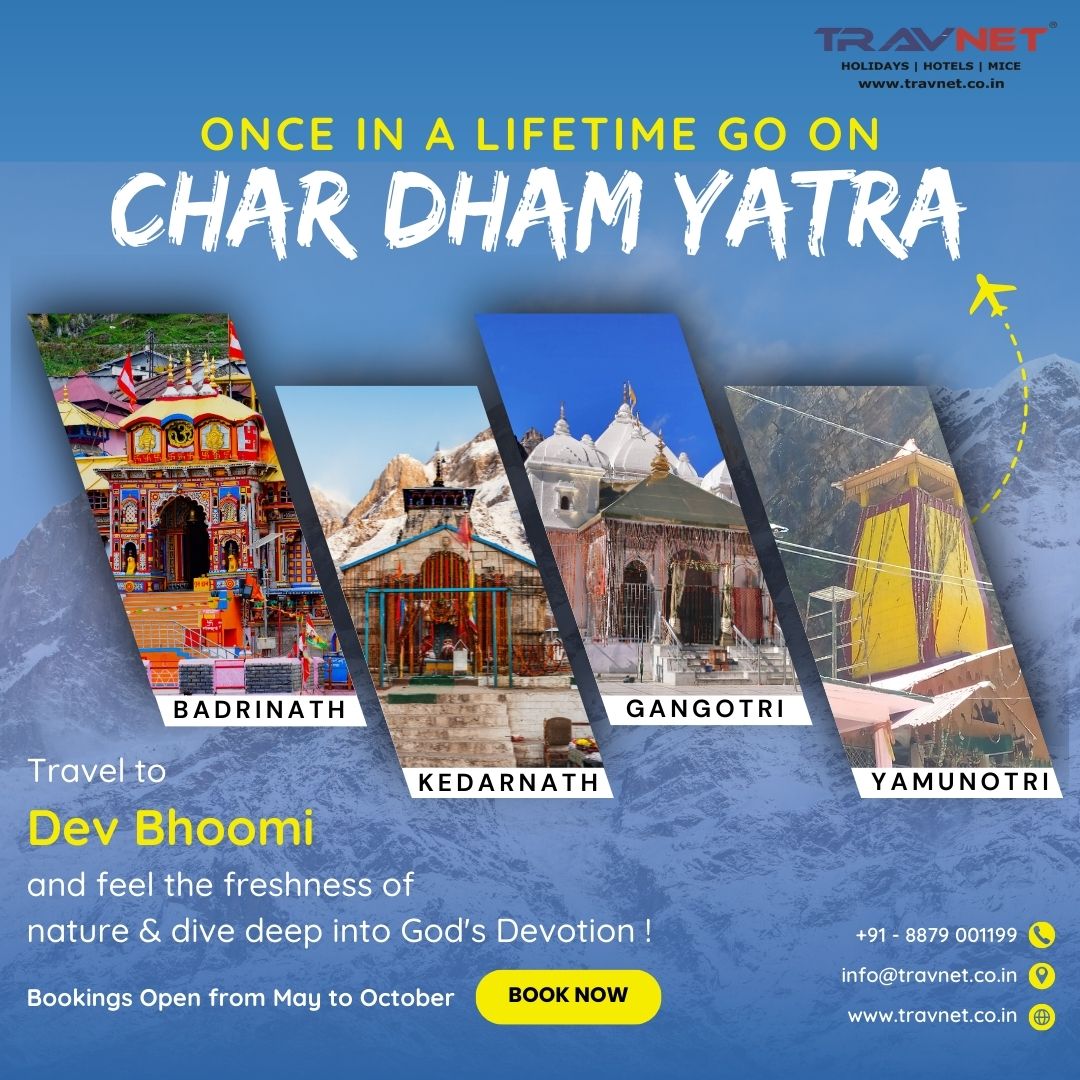 travnetindia's tweet photo. 🕉️✨ Chardham Yatra 2026 with Travnet – A Journey of Faith &amp; Divine Blessings ✨🕉️
Embark on a sacred journey to the holy shrines of Yamunotri, Gangotri, Kedarnath &amp; Badrinath this summer. Experience the spiritual essence with seamless planning !
🌄 Summer 2026 bookings now open! https://t.co/dFbUCHs1Or