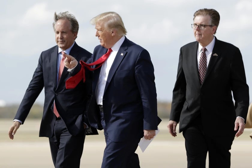 PpollingNumbers's tweet image. News - Ken Paxton flew to Mar-a-Lago last Friday and met with Donald Trump at a Palm Beach GOP dinner, as Trump weighs whether to stay out of the race or delay an endorsement until after the SAVE Act Senate debate.