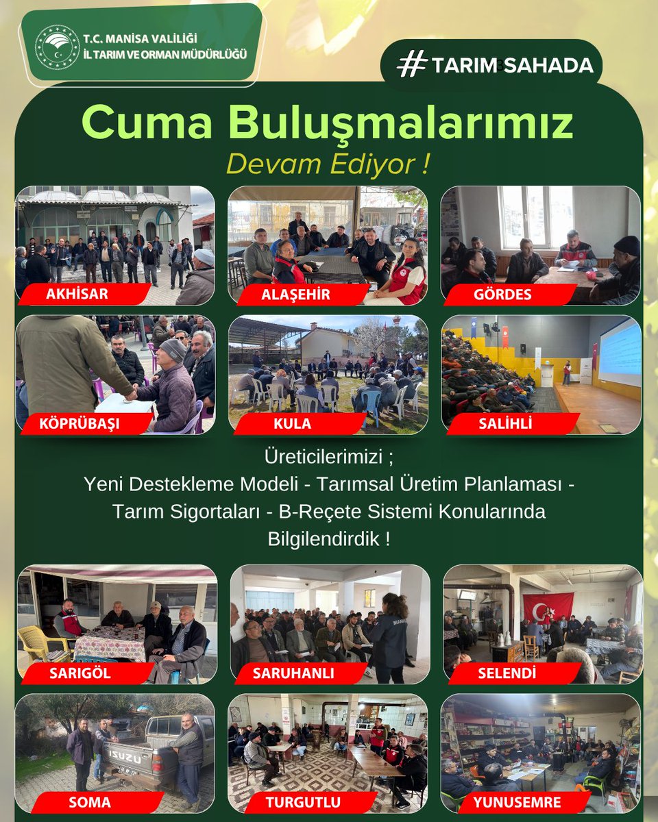Manisa İl Tarım ve Orman Müdürlüğü tweet media
