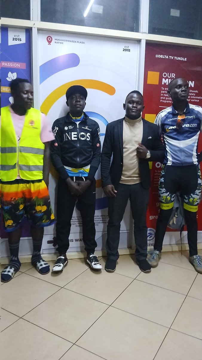 TWCug1's tweet photo. We were delighted to be hosted on Delta Tv in the cross line (sports programme) were we discussed about the development of cycling in Uganda https://t.co/PcMJbMPbDD