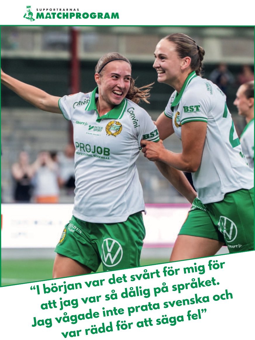Supportrarnas matchprogram tweet media