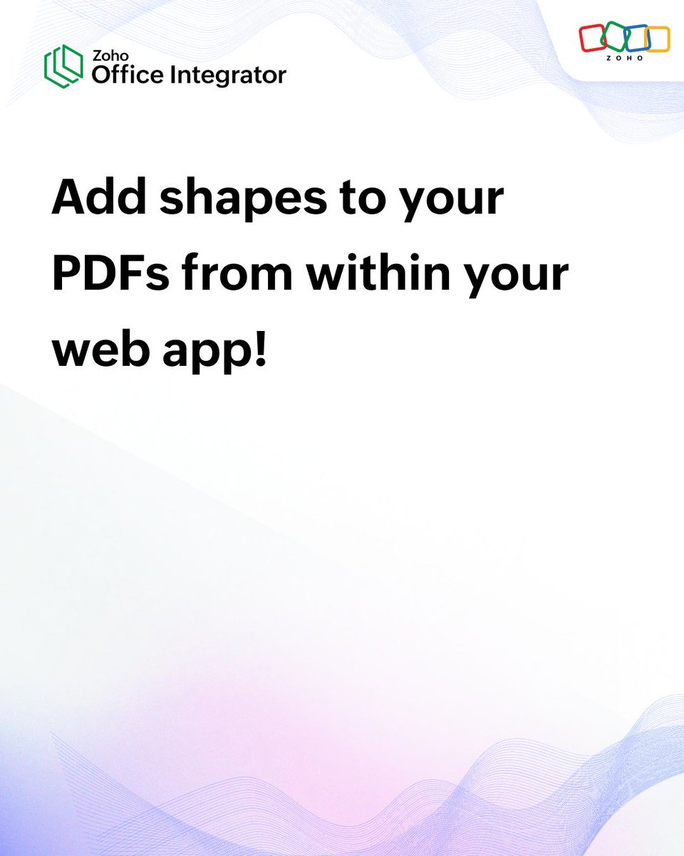 Zoho Office Integrator tweet media