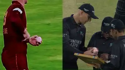 Deepika_shrma18's tweet photo. #PSL ( Paisa Shortage league) just created history. 
"The first ever pink ball T20 match"😂😂 https://t.co/xk0iDLyaRc