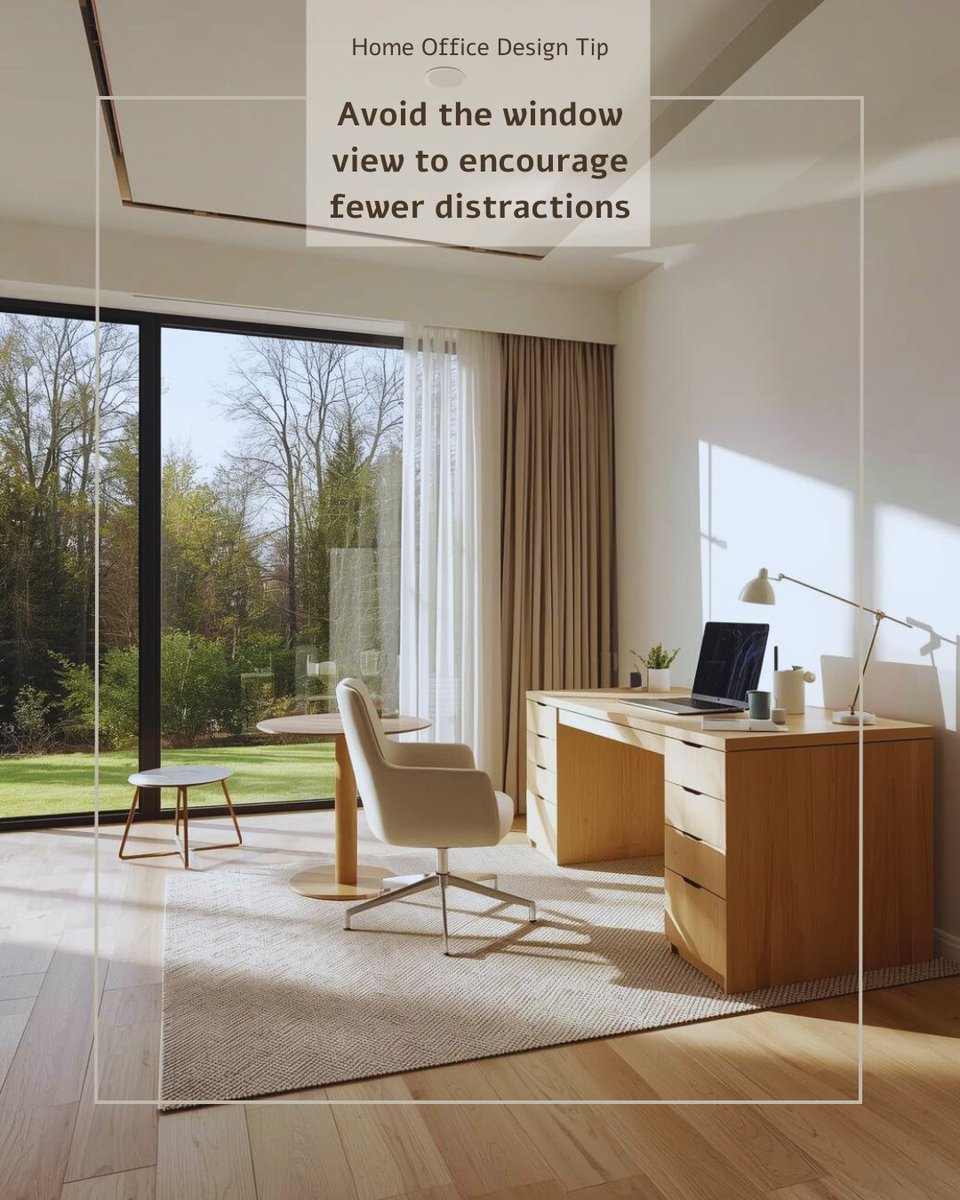 NiecieDraper's tweet image. Working from home can be both enjoyable and productive when you have the perfect home office space! 😉

Do you have any tips for the ideal home office space? Share them below!

#InteriorDesign #HomeOffice #HomeOfficeIdeas #HomeOfficeDesignIdeas