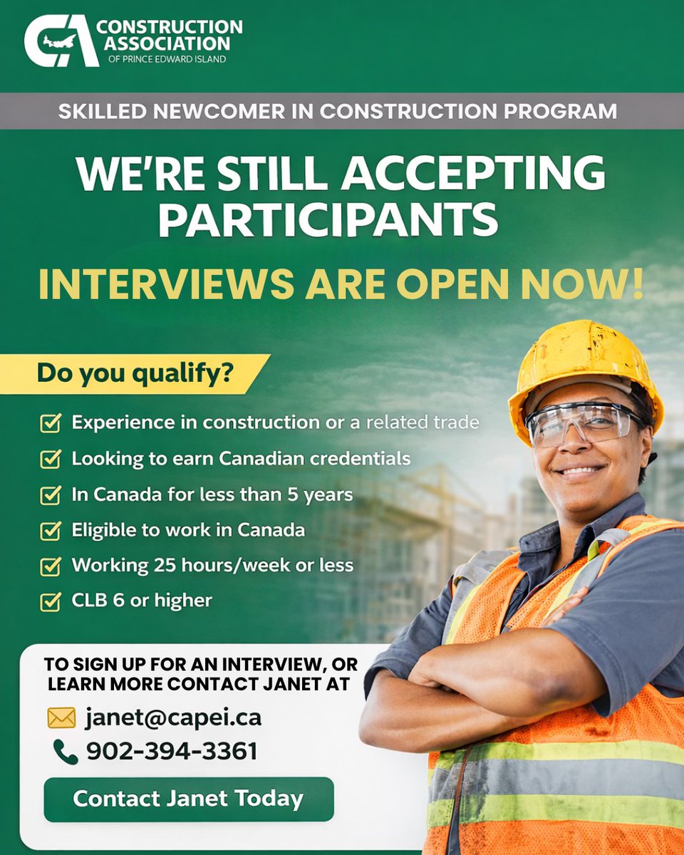 Construction Association of PEI tweet media