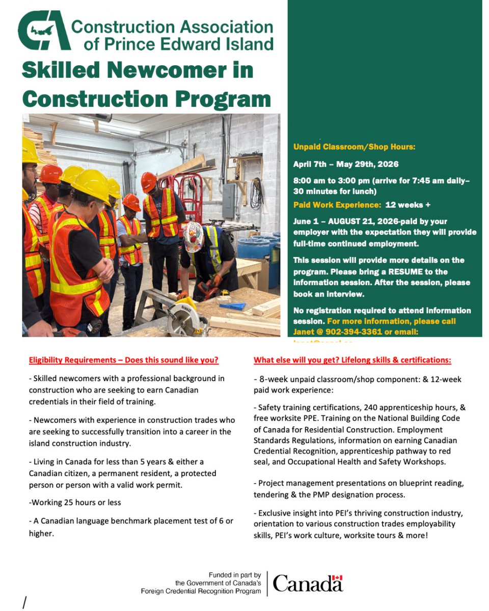 Construction Association of PEI tweet media