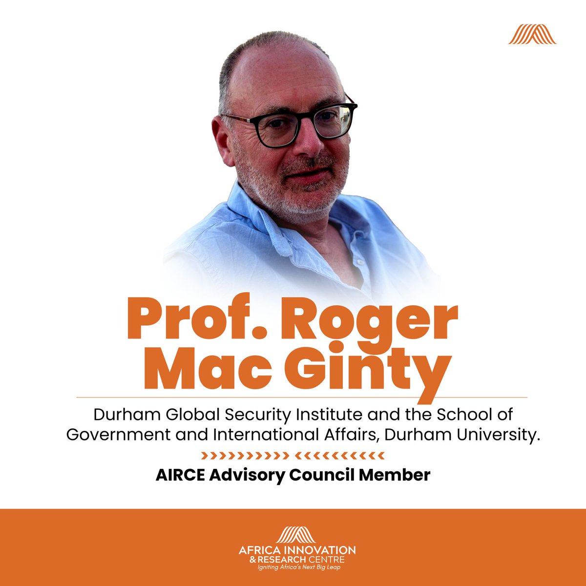 We’re proud to welcome Prof. Roger Mac Ginty to AIRCE’s Advisory Council 

Championing #EverydayPeace, his work affirms our belief in locally-driven dialogue and people-centered impact.

Because true transformation starts from the ground up.

airce.org/leadership
