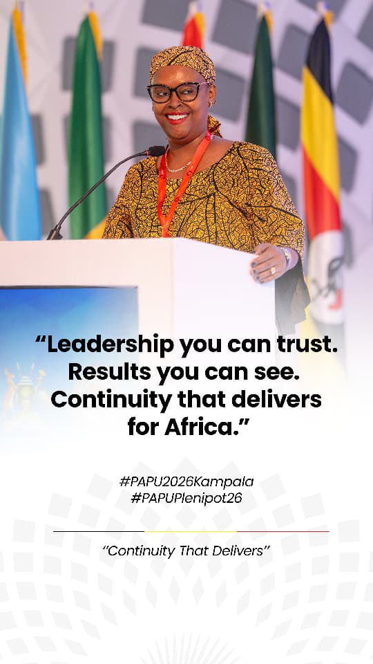 Transforming postal services for a connected Africa!
Faster deliveries, empowered communities, and e-commerce growth! 

#GoldenPosts 
#PAPU2026Kampala #PAPUPlenipot26 
<a href="/_AfricanUnion/">African Union</a> <a href="/UPU_UN/">Universal Postal Union</a> <a href="/GovUganda/">Government of Uganda</a> <a href="/MoICT_Ug/">Ministry of ICT&NG</a> <a href="/azawedde/">Aminah Zawedde</a> <a href="/UCC_ED/">Hon. Nyombi Thembo</a> <a href="/MarjanOsvald/">Marjan Osvald</a> <a href="/IBbossa/">Ibrahim Bbossa #IKB</a> <a href="/hope_ssengooba/">JESSICA HOPE SSENGOOBA</a>