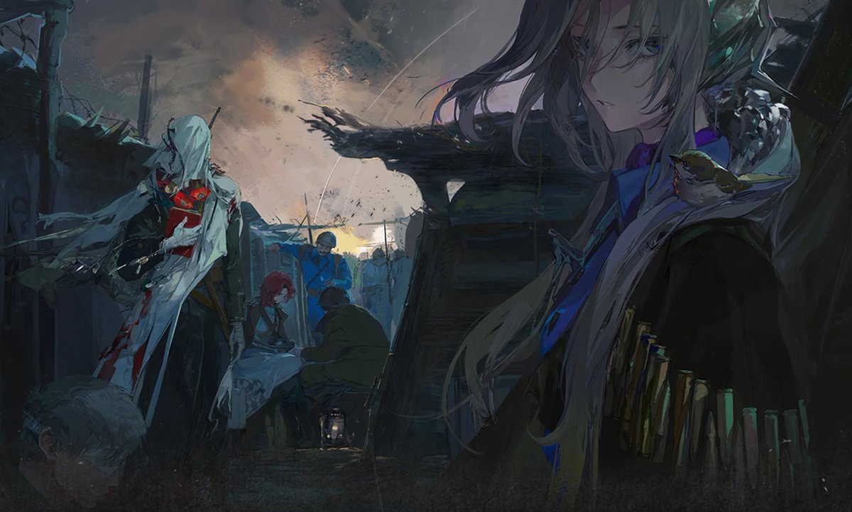 Daily reminder to play Heavens Burn Red and Reverse:1999 people.