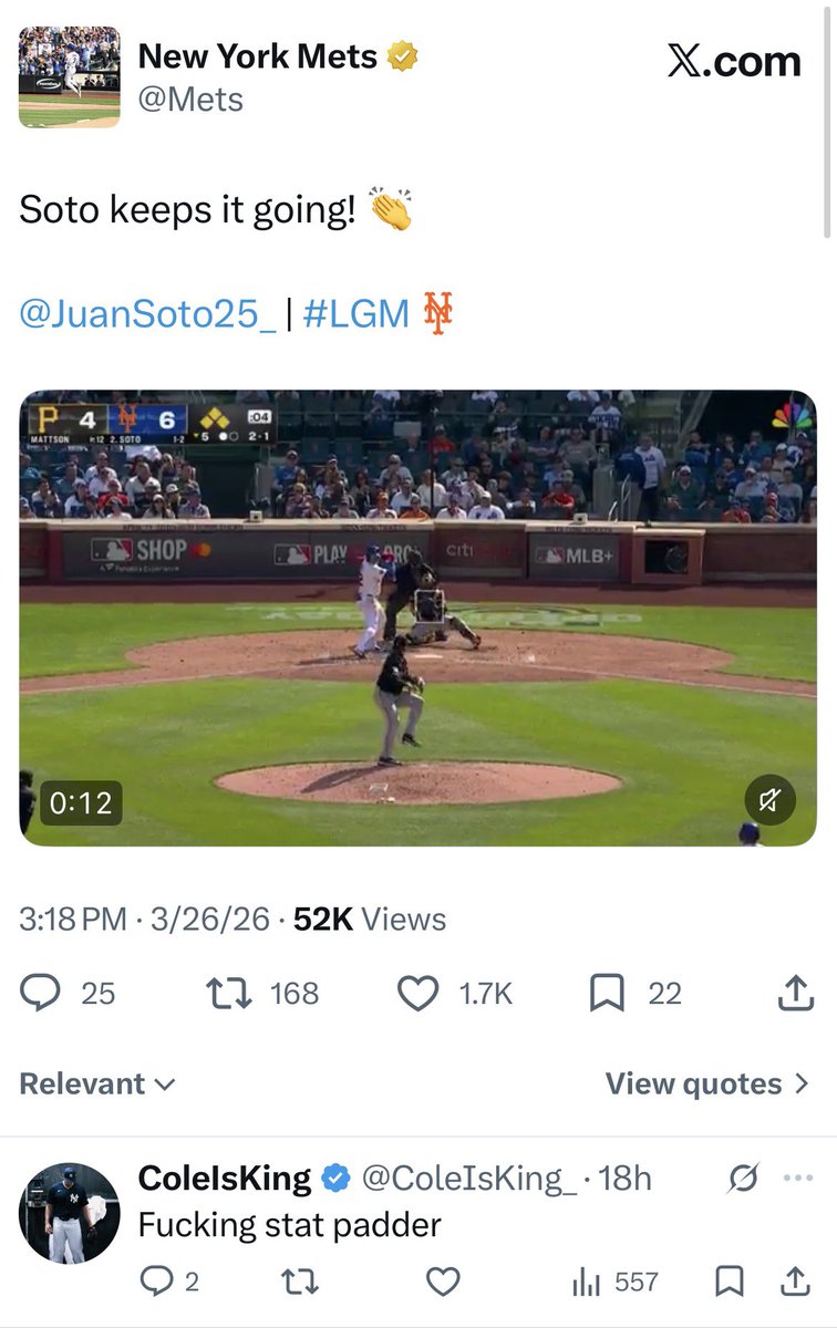 Unbiased Mets Fan tweet media