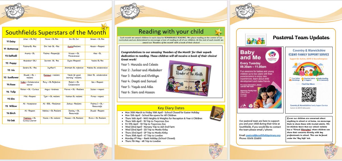 Southfields Primary School tweet media