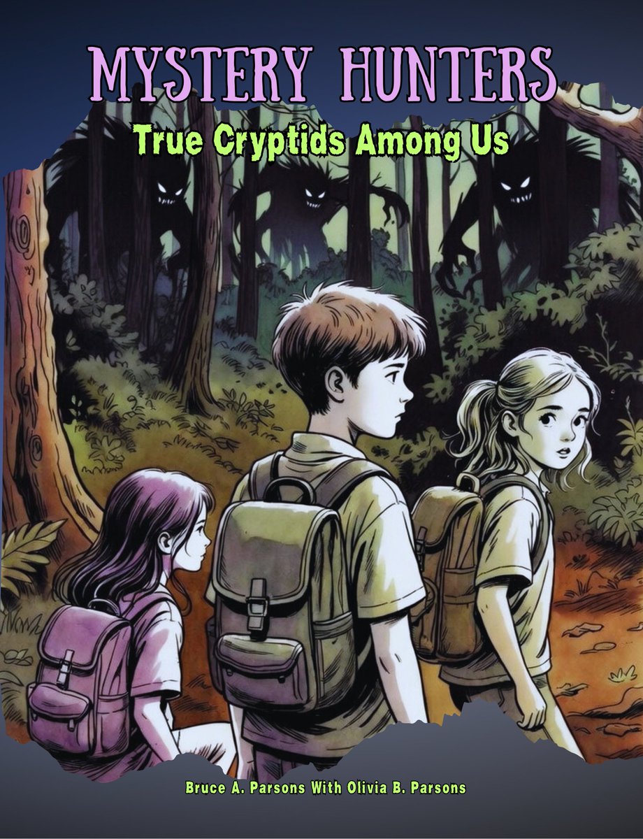 BruceConspiracy's tweet image. 🚨New Book Alert ⚠️ 
Paranormal friends do have cool, creepy kids that would love to follow in your footsteps? Gift them my books!

#Bigfoot #ghost #haunted #ufo #bookaddict