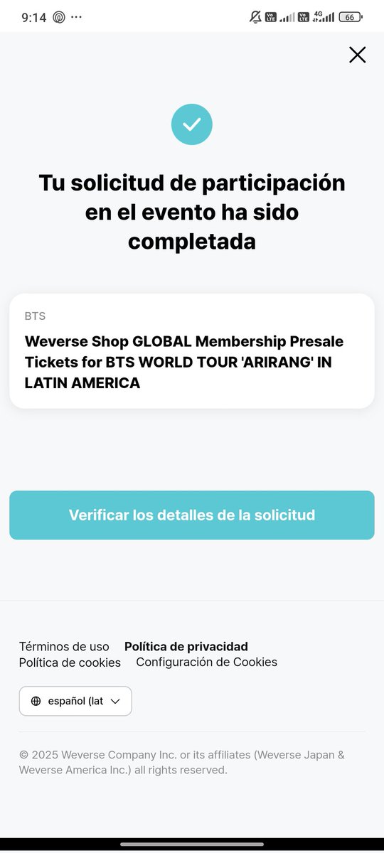 Isa⁷ 🇨🇴 VERÁ A BTS | ARIRANG ⊙⊝⊜ tweet media