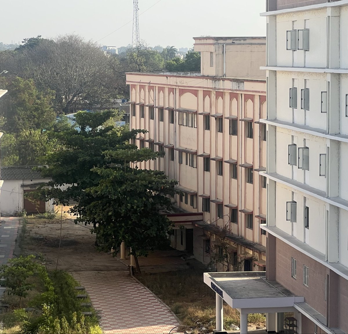 MamidalaPavan4's tweet photo. Inspection by @Collector_SRD mam  Ms. P. Pravinya, IAS, at the Old Admin Block (old DMHO office) near the girls’hostel at GMC Sangareddy, we collectively raised concerns about the proposed shifting of the DMHO officefocusing on girls’ safety, loss of ground space,future clg needs https://t.co/gCr3rCjxZQ