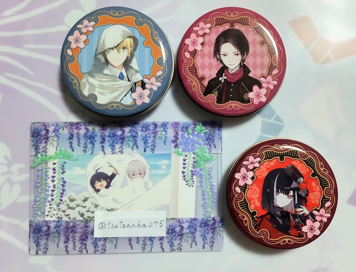 tsutanoha075's tweet photo. 【交換譲渡】刀剣乱舞/とうらぶ

譲) プチキャン…山姥切、加州、京極

求)歌仙1点/定価(+送料)

交換決まり次第譲渡。譲渡は纏めてのみ。食品のためキャンディーは抜いております。お取引可能な方はご返信下さると幸いです。検索からもお気軽にどうぞ。 https://t.co/k8u5W4TGm8