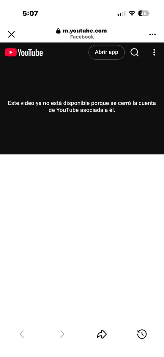 JaredD1805's tweet photo. @TeamYouTube consegui videos antiguos por via de historias que subia a facebook, pero sale que la cuenta se elimino, aunque sale nas informacio. si uso wayback https://t.co/YkNeWnlLRR