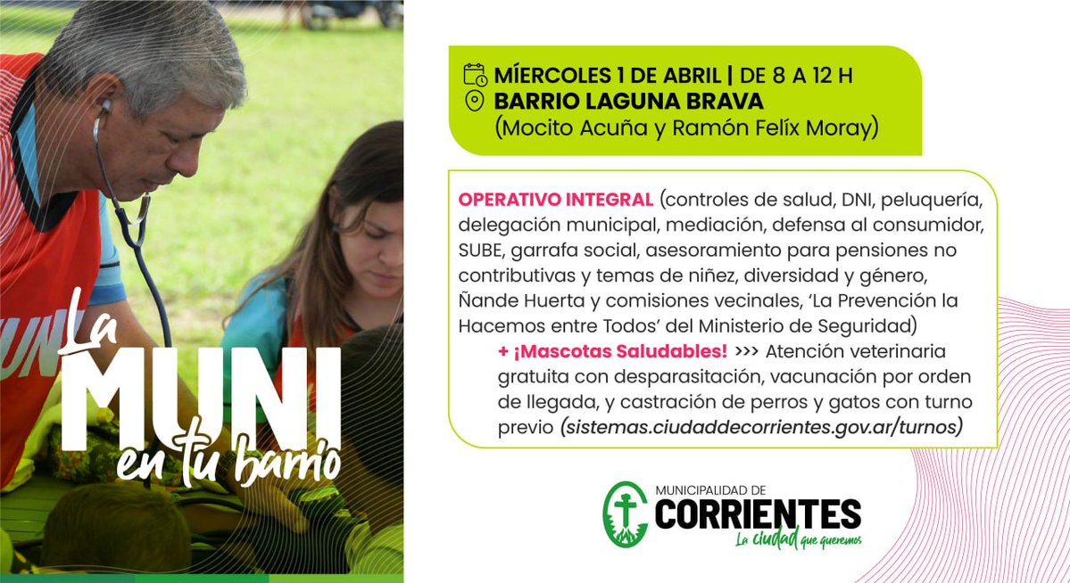 Municipalidad de Corrientes tweet media