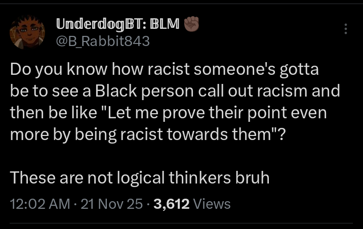 𝕌𝕟𝕕𝕖𝕣𝕕𝕠𝕘𝔹𝕋: 𝔹𝕃𝕄 ✊🏿 tweet media