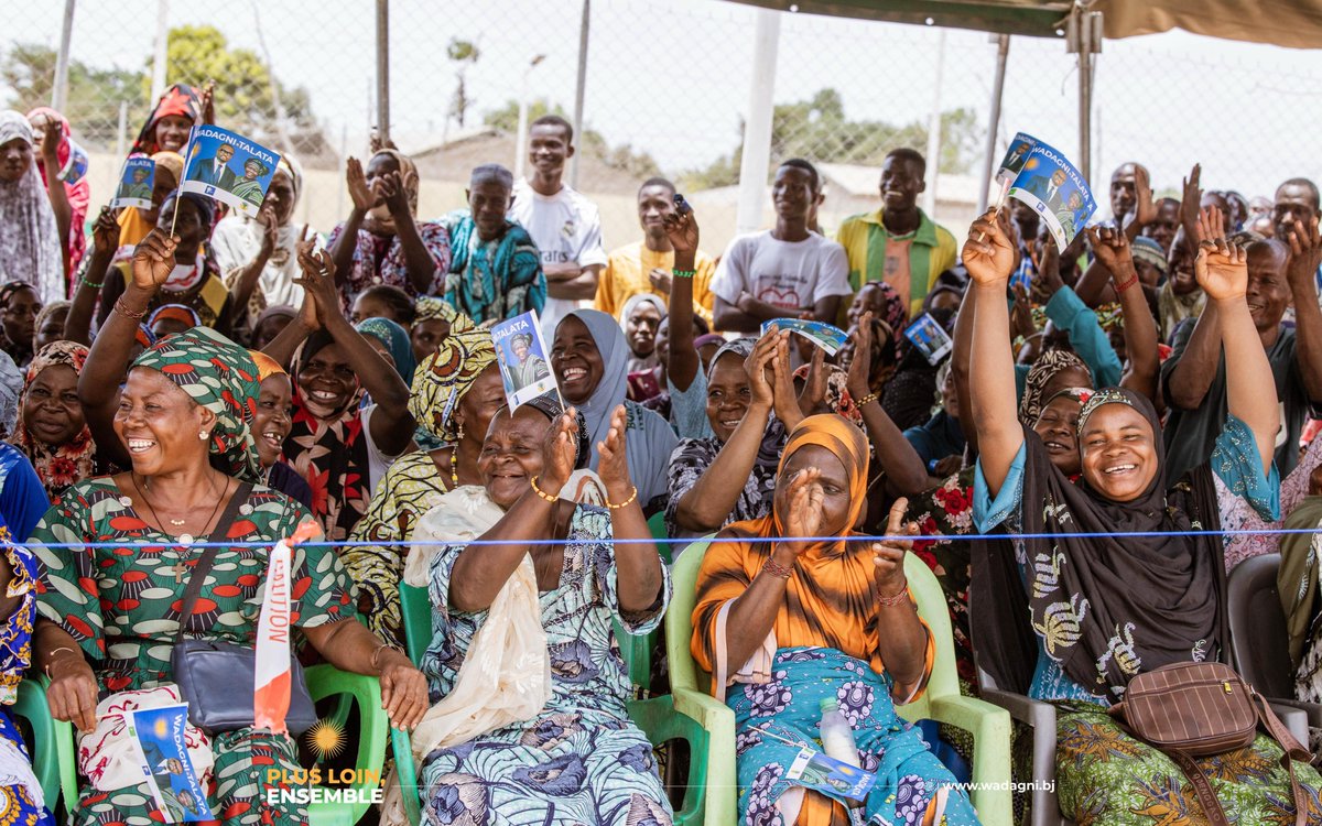 WadagniRomuald's tweet image. 🇧🇯 Allez voter.

À #Banikoara, j’ai rappelé une chose simple : faire entendre sa voix est essentiel pour l’avenir de notre pays.

#PlusLoinEnsemble #RoW2026 #Bénin2026 #Bénin