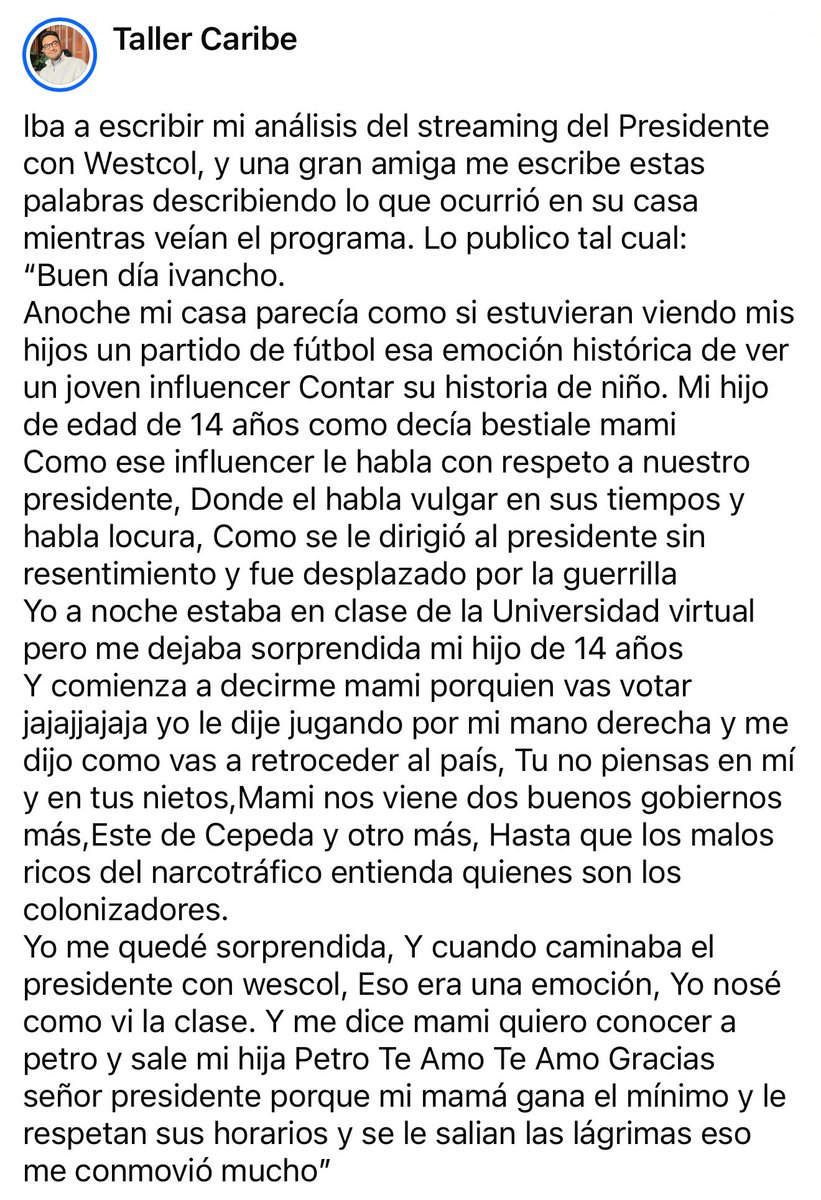 Gonzalo Sánchez G tweet media