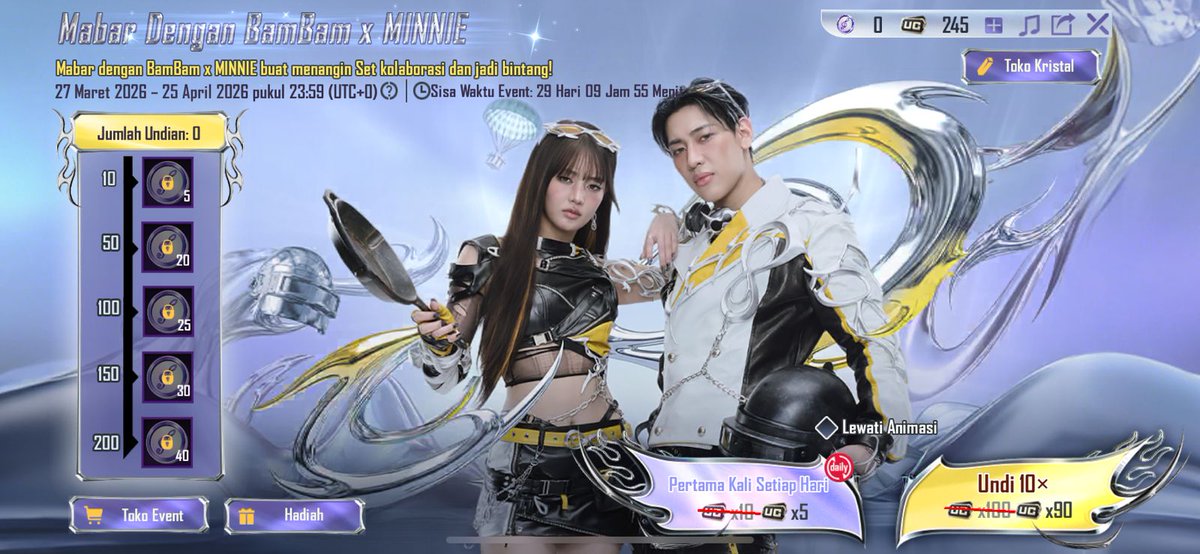 ziareads's tweet photo. Hei @BAMBAMxBAMMIE i got you voice in pubg, next gacha 🥰
@BamBam1A

#bambam #bambamxminnie #PUBGMxBamBamMINNIE #pubg #pubgmobile #ahgase https://t.co/jXCPKzfK3e
