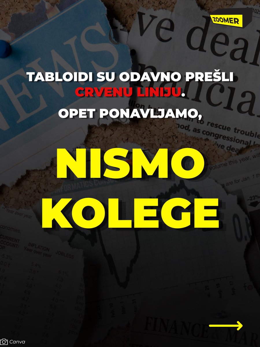 Ovakvo izveštavanje nije u javnom interesu.

Nismo kolege.