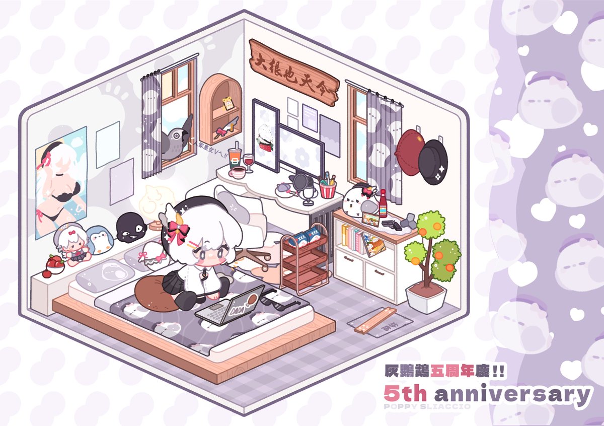 🍒Poppy_潑皮貓貓🍒快來委託我好想設計造型 tweet media