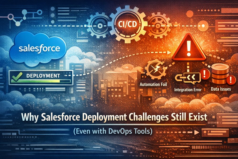 DevOps didn’t fix Salesforce deployment challenges.

Why?
Because DevOps = delivery
NOT system behavior

After deployment:
– automation breaks
– data conflicts
– integrations fail

Deployment success ≠ production success
Full breakdown 👇
 zupp.io/blog/salesforc…
