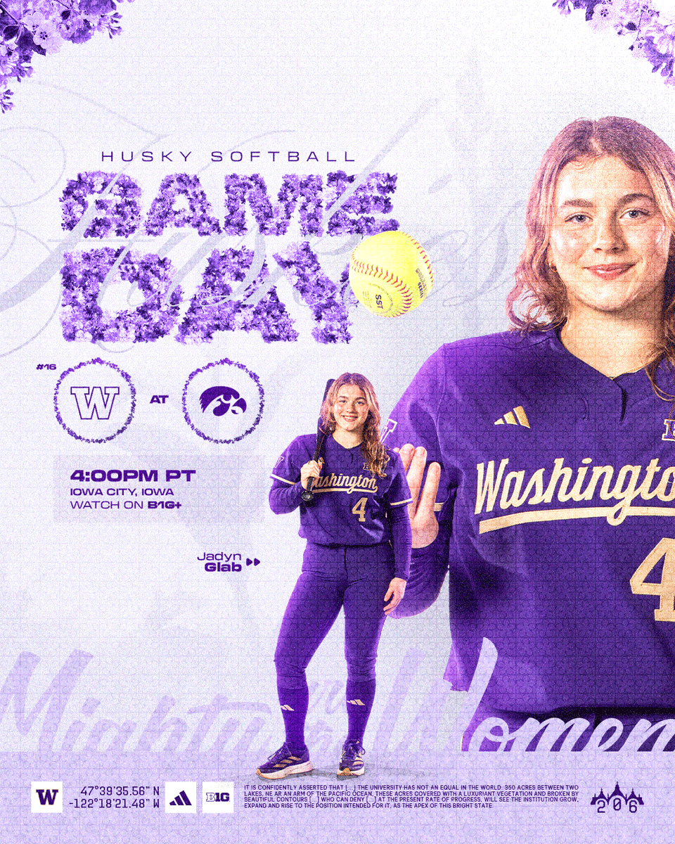 Washington Softball tweet media