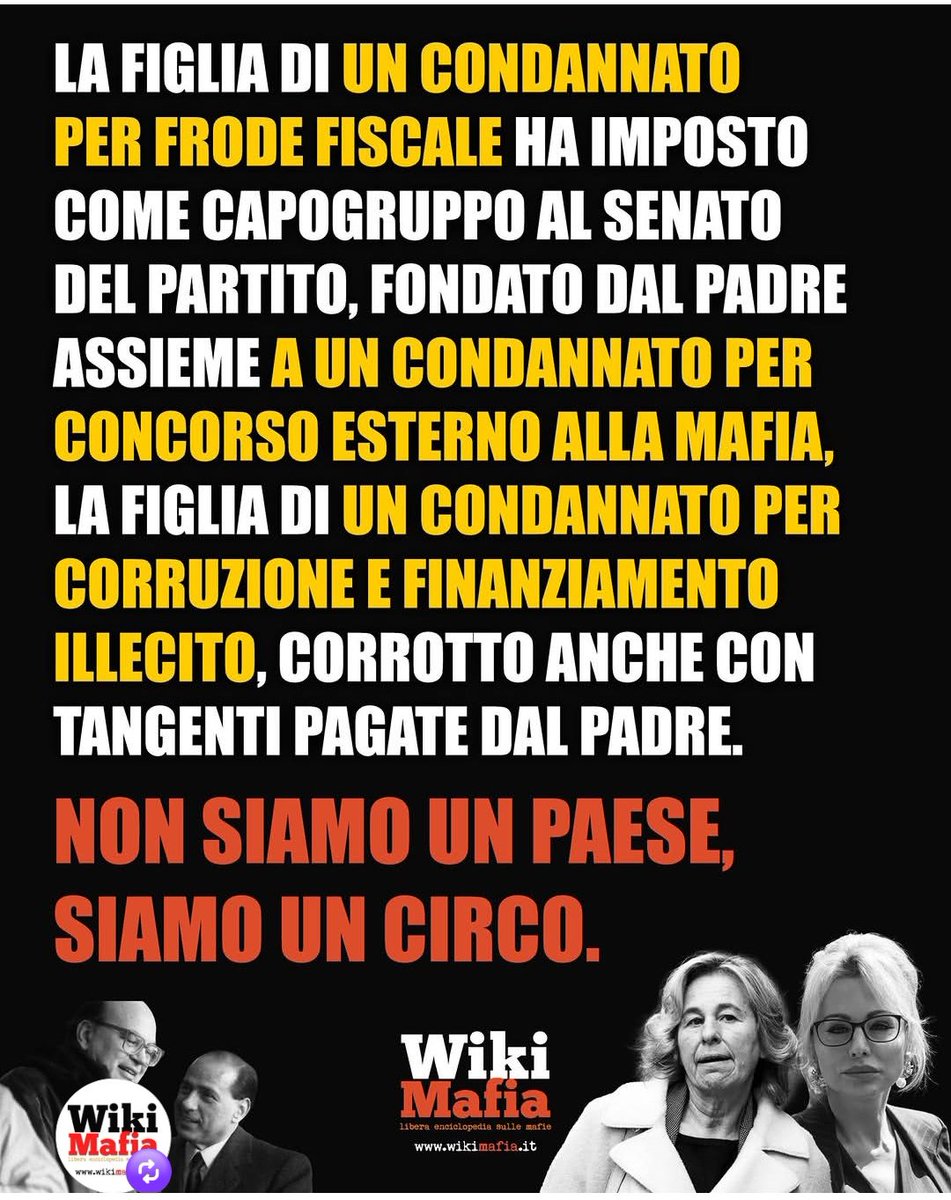 D_GiambattistaM's tweet photo. @michele_geraci Qualcuno disse che in Italia c'è.....
#WikiMafia https://t.co/NP8fMTmVXR