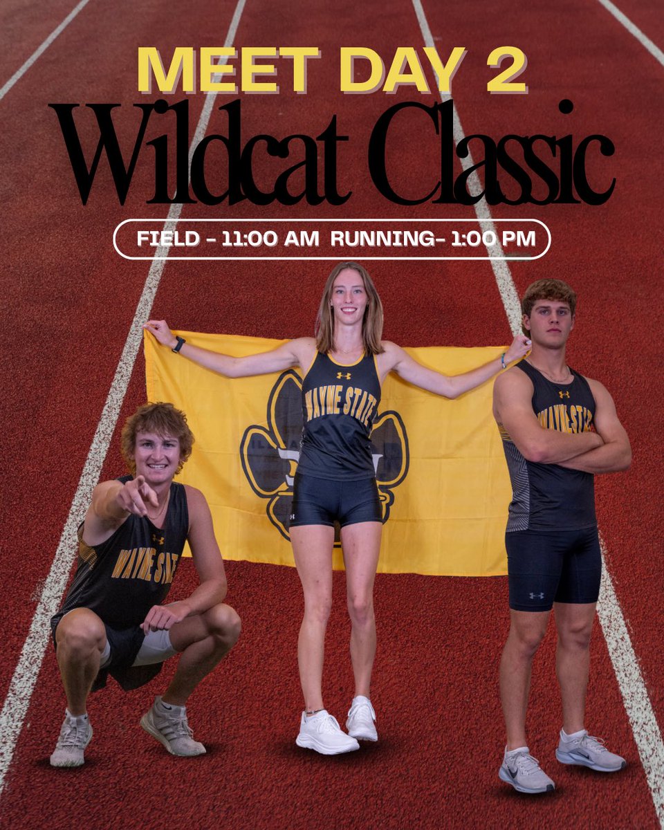 WSCXCTF's tweet photo. 19th Annual Wildcat Classic Day 1 begins today at 1:00 pm with the hammer throw and javelin events.  Going to be a bright, sunny day to kick off the outdoor season!  Come check out some great throwing action!  Results: https://t.co/m1Pngp5ozV @wscwildcats https://t.co/gUfCgphNon