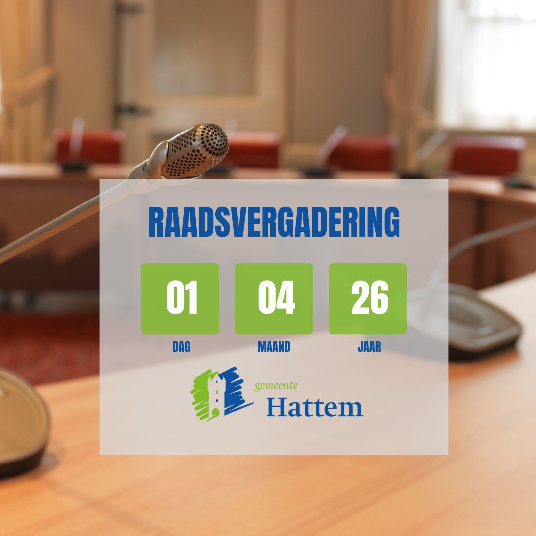 Gemeenteraad Hattem tweet media
