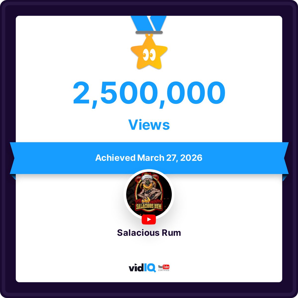 SalaciousRum's tweet photo. Thank you for watching Salacious Rum at https://t.co/wjAknS0jQl
#mla #MLA4Life #salaciousrum #monkeylizard #youtube https://t.co/131Va205mR