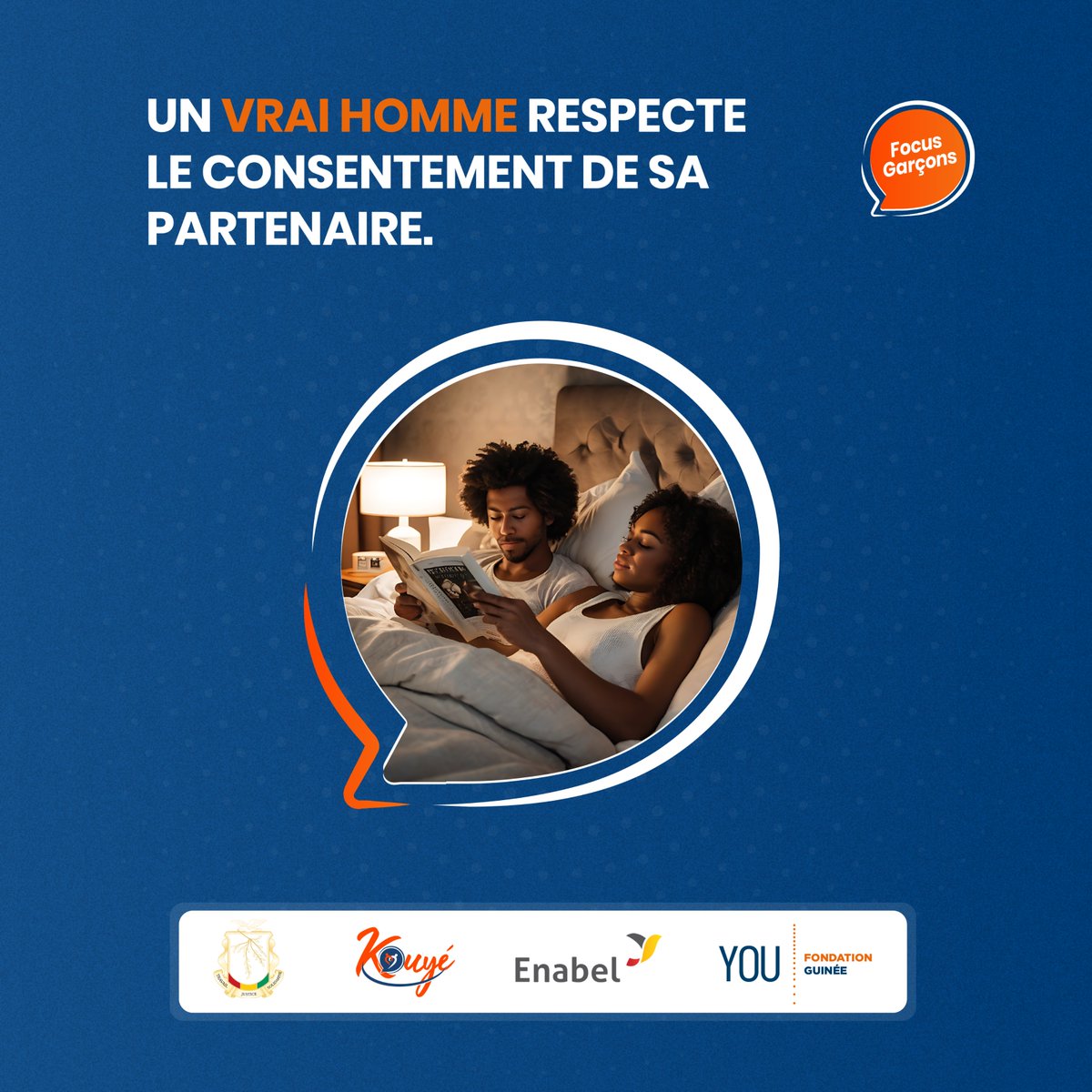 youfgn's tweet photo. 𝗠𝗮 𝘃𝗼𝗶𝘅, 𝗠𝗼𝗻 𝗰𝗹𝗶𝗰, 𝗠𝗼𝗻 𝗯𝗶𝗲𝗻-𝗲̂𝘁𝗿𝗲 !

Le consentement doit être libre, enthousiaste et révocable à tout moment. En tant qu'hommes, nous avons un rôle clé à jouer pour bâtir une société où chaque femme se sent en sécurité.

#pnbaj #enabel #droitsdesfemmes https://t.co/iIjcnIycWt