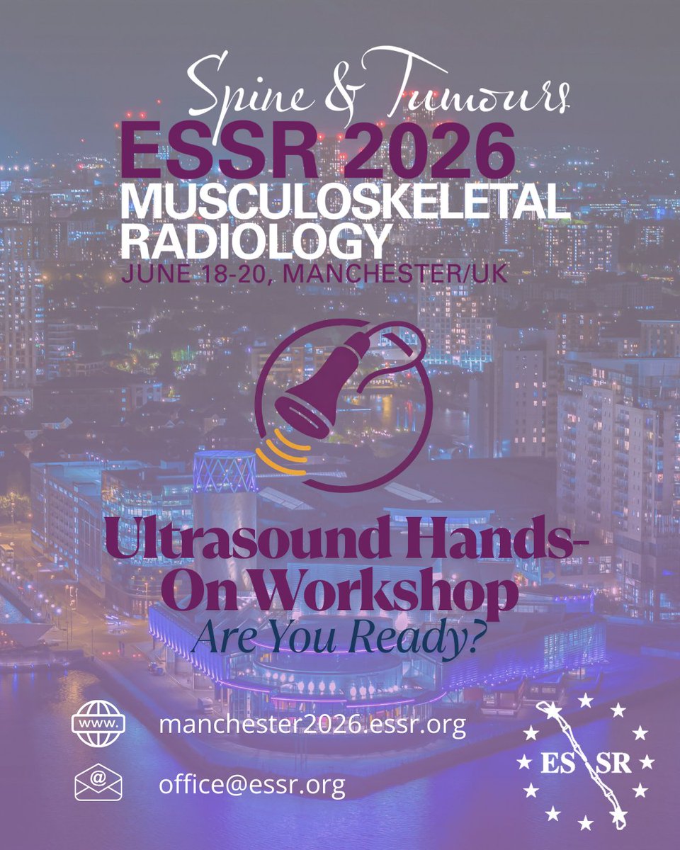 European Society of Musculoskeletal Radiology tweet media