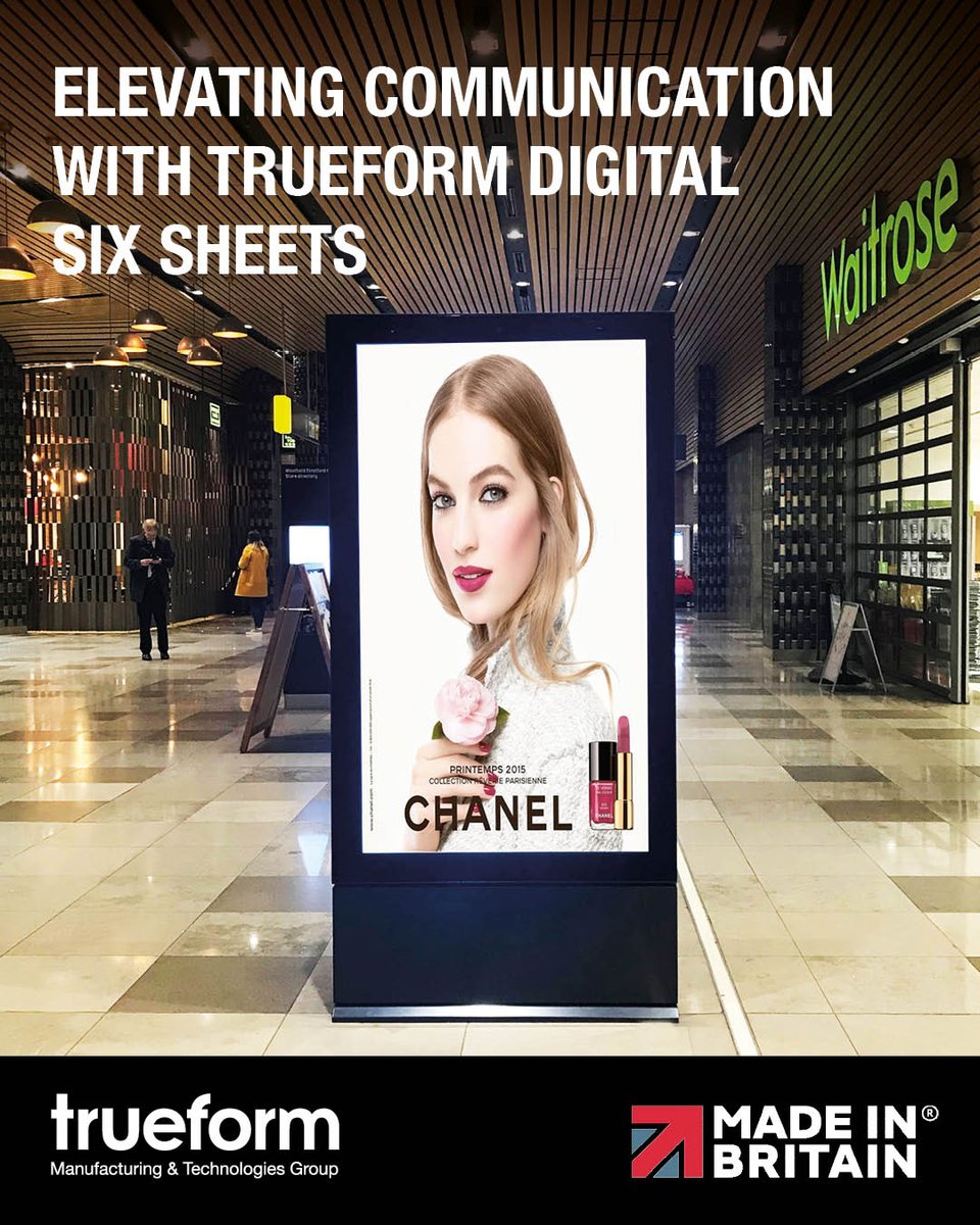 TrueformGroup's tweet image. Engage, inform, and impress with Trueform #DigitalSixSheets. 
High-quality, durable #digitaldisplays for transport hubs, retail, &amp;amp; public spaces, delivering real-time messaging, dynamic visuals, &amp;amp; flexible advertising.
trueform.com/wp-content/upl…
#OOH #PassengerExperience