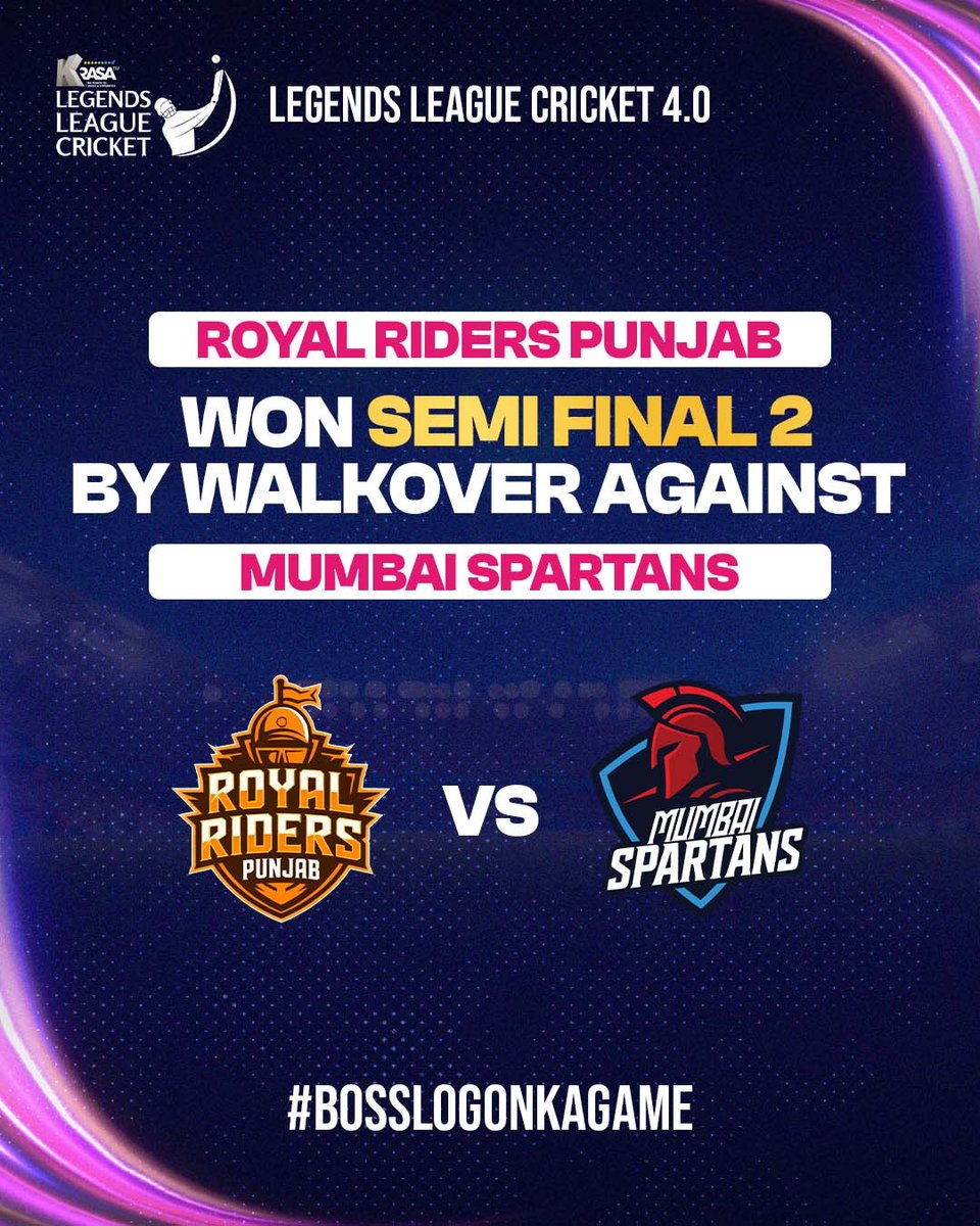 Legends League Cricket tweet media