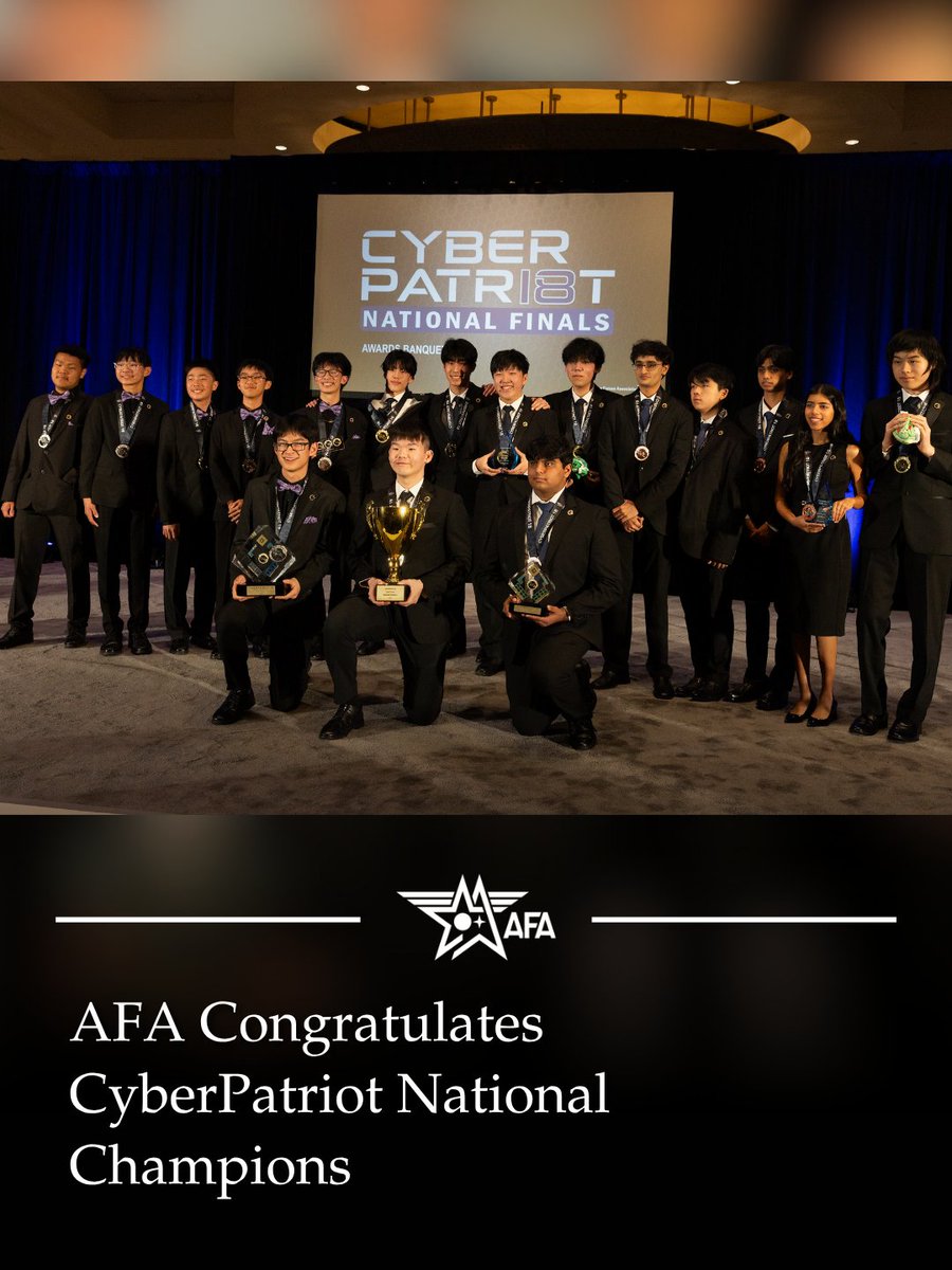 AFA_Air_Space's tweet image. Of the 4,787 teams that started the competition season, only 25 made the cut to attend the National Finals in Rockville, Md.
MORE: afa.org/afa-congratula…
#AirForce #SpaceForce #AFAinAction